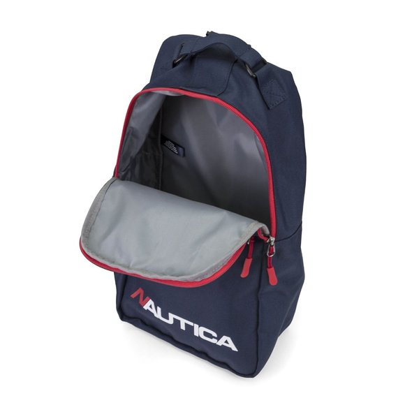 NAUTICA RACER LOGO SLING PACK IN NAVY BLUE - Picture 3 of 3